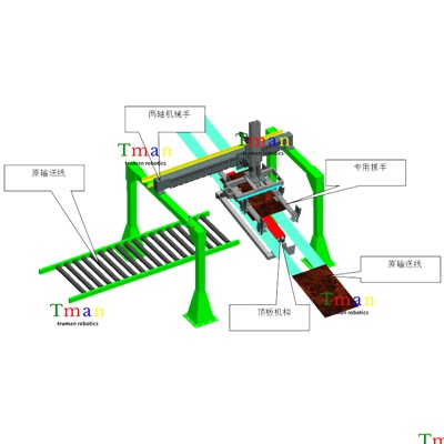 矿棉板转料机械手