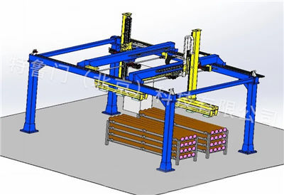 棒料下线码垛桁架械手 棒料下线码垛桁架械手