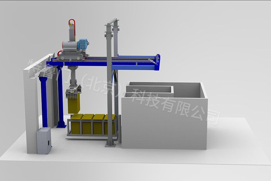 阳极板送料桁架机械手