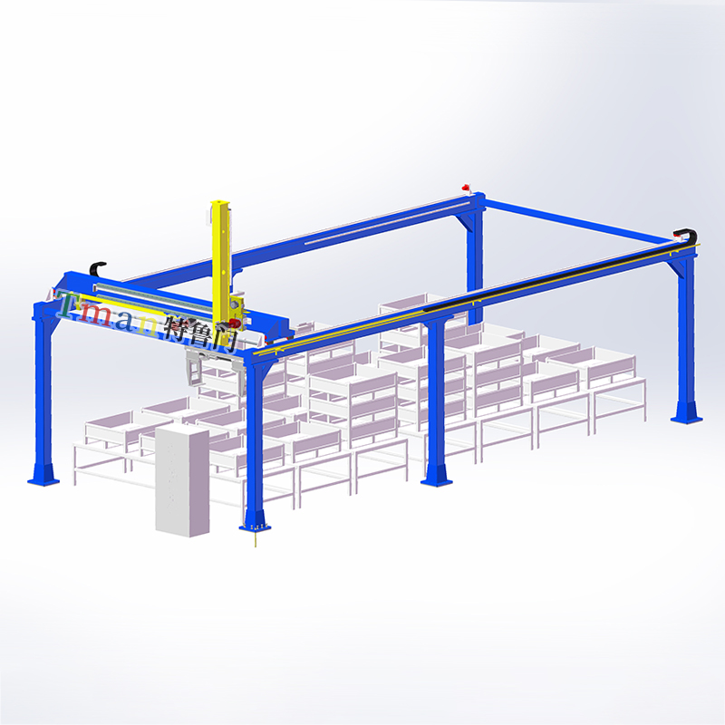 料框码垛桁架机械手